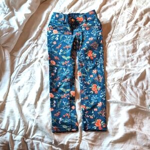 Old Navy Rockstar Floral Girls Jeggings